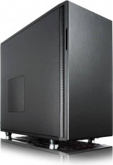 Carcasa Fractal Design Define R5 Blackout, Middle Tower, neagra, fara sursa foto