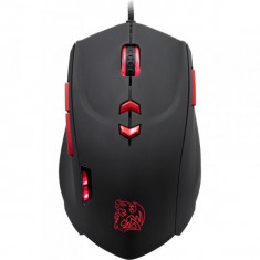 Mouse Thermaltake Tt eSPORTS Theron Infrared, Gaming, Wired, USB, Laser, 4000dpi, Negru/rosu foto