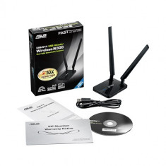 Asus USB-N14 adaptor wireless N 300Mbps, USB foto