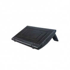Deepcool Stand notebook DeepCool 15.4&amp;quot; - aluminiu - plastic, fan, 2 x USB, black &amp;quot;Windwheel Black FS&amp;quot; foto