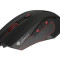 Mouse Natec optic Natec Genesis Gaming GX75 NMG-0706, USB, 7200 DPI, DPI switch, negru