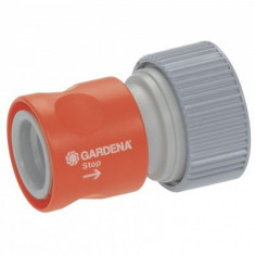 Gardena Mufa furtun 3/4&amp;quot; cu stop profi foto