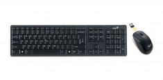 Tastatura Genius SlimStar 8000ME Wireless + mouse optic foto