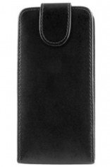 Husa SONY XPERIA T Lt30P Flip Case Inchidere Magnetica Black foto