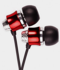 Casti Kruger Matz KMM01RD In-ear, rosii foto