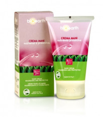 Crema de maini cu aloe vera si jojoba Bioearth foto