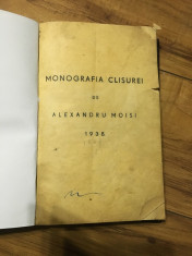 Monografia Clisurei de Alexandru Moisi 1938-reconditionata foto