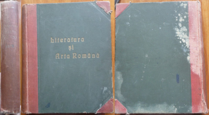 Revista Literatura si Arta Romana , an complet in volum , 1900 , 5 kg