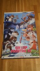 Afis / poster cinema Un lup printre oi original folosit / by WADDER foto