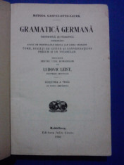 Gramatica germana teoretica si practica 1940 / C64P foto