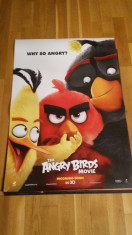 Afis / poster cinema The Angry birds movie original folosit / by WADDER foto