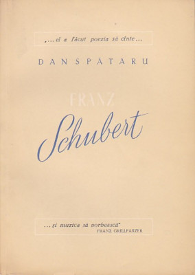 DAN SPATARU - SCHUBERT foto