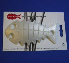 CableFish gri | Organizator cabluri foto