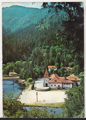 bnk cp Tusnad - Vedere - circulata - marca fixa foto