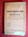 T.Iordanescu - Istoria Literaturii Latine si Antologie -Ed.1935 Nationala Mecu