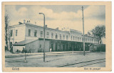 3437 - GALATI, Railway Station - old postcard - used - 1922, Circulata, Printata