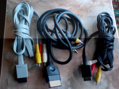 vand cablu audio video rca original pt nintendo wii foto