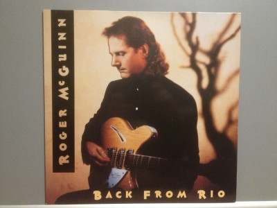 ROGER McGUINN(The Byrds) - BACK FROM RIO (1990/BMG REC/RFG) - Vinil/Impecabil-NM foto