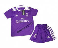 Echipament ADIDAS REAL MADRID COPII 5-14 ANI foto