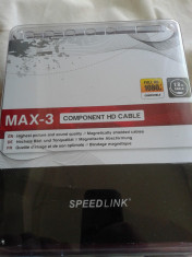 vand cablu audio video component HD MAX-3 pt ps3 ,ps2, ps1 playstation ,nou foto