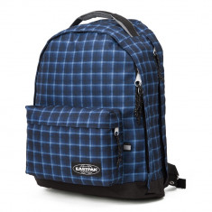 EASTPAK CHIZZO Charged Checked Blue | Rucsac laptop albastru 13&amp;quot; foto