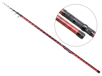 Lanseta fibra de carbon Mystic Bolo MX400 Baracuda 4metri Actiune: A: 5-20g 2015 foto
