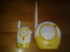 Philips baby phone / baby monitor SCD 468 foto