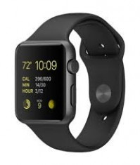 Apple Watch 42 mm /Stainless Steel/Sport Black Band foto