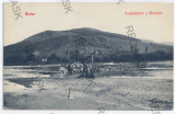 3422 - VINTUL de JOS, Alba, Bac peste Mures - old postcard - used - 1917, Circulata, Printata