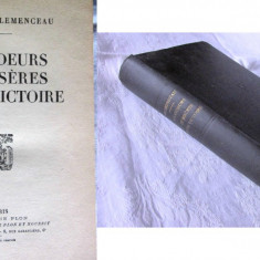 Carte veche: "GRANDEURS ET MISERES D'UNE VICTOIRE", Georges Clemenceau, 1930