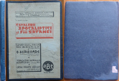 Cenaianu , Semnele timpului in biserica noastra ; Fiii satanei , 1936 foto