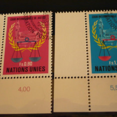 NATIUNILE UNITE GENEVA 1979 – TRIBUNALUL DE LA HAGA, serie stampilata, A25