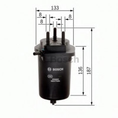 filtru combustibil - BOSCH F 026 402 073 foto