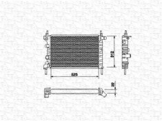 Radiator, racire motor OPEL KADETT E hatchback 1.3 N - MAGNETI MARELLI 350213684000 foto