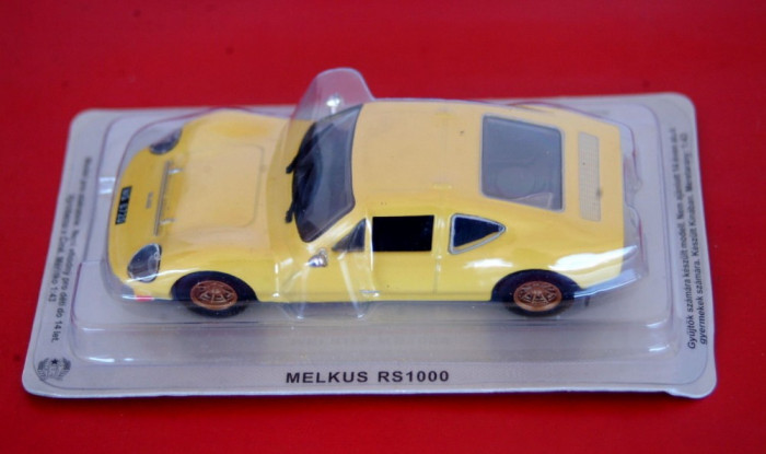 Macheta Melkus RS 1000 - Masini de legenda Polonia scara 1:43