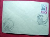 Plic FDC -150 Ani Critic Literar Belinski ruso-finlandez 1961