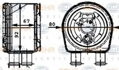 Radiator ulei, ulei motor - BEHR HELLA SERVICE 8MO 376 726-171 foto