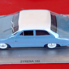 Macheta Syrena 102 - Masini de legenda Polonia scara 1:43