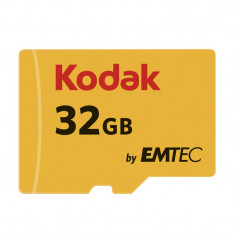 Card Kodak microSDHC 32GB Clasa 10 UHS-I U1 20MB cu adaptor SD foto