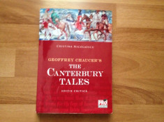 Cristina Nicolaescu - Geoffrey Chaucer&amp;#039;s The Canterbury Tales foto