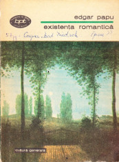 Edgar Papu - Existenta romantica(1048) - 36756 foto