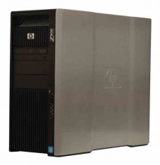 Workstation HP Z800 Tower, Intel Six Core Xeon E5645 2.4 GHz, 24 GB DDR3 ECC, 4 x 750 GB HDD SAS, DVDRW, Placa Video nVidia Quadro 600, 1 GB DDR3, foto