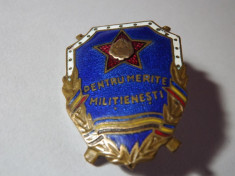 INSIGNA MILITIE MERITE foto