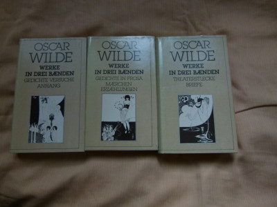 Oscar wilde - Werke - trei volume -264 foto