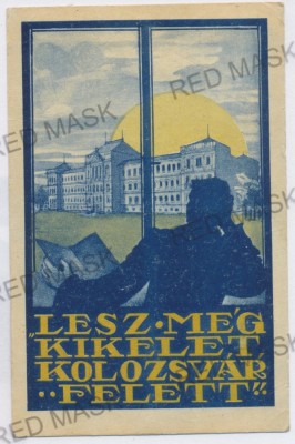 3463 - CLUJ - old postcard - used foto