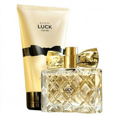 Avon Luck 50 ml + lotiune de corp foto