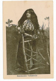 3502 - ETHNIC woman, Port Popular - old postcard - unused, Necirculata, Printata