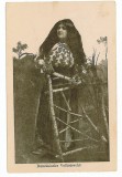 3502 - ETHNIC woman, Port Popular - old postcard - unused