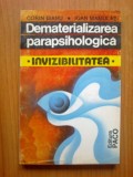 d2 Corin Bianu - Dematerializarea parapsihologica. Invizibilitatea