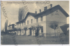 3497 - VALEA lui MIHAI, Bihor, Railway Station - old postcard - used - 1915 foto